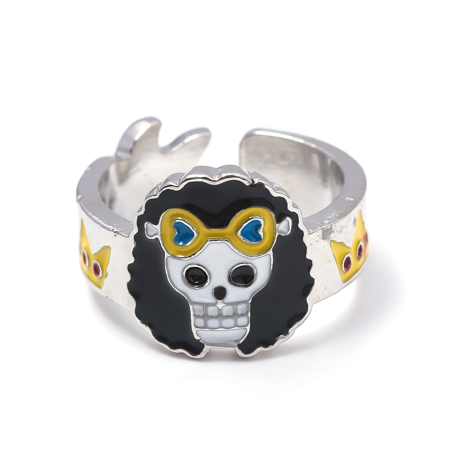 One Piece Straw Hat Pirates Ring - Luffy, Zoro, Sanji, Nami, Robin, Chopper Cosplay Finger Ring
