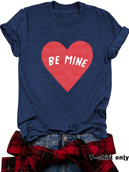 BE MINE Printed Short Sleeve
