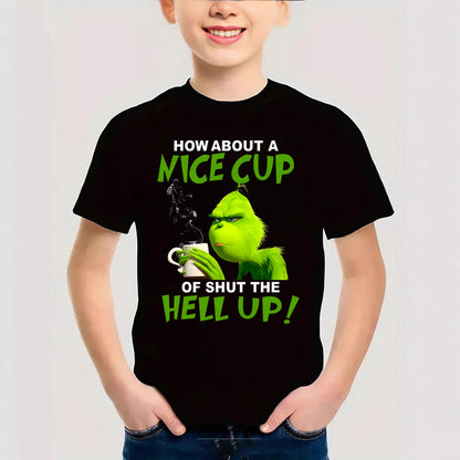 Cotton Christmas Children's Short Sleeve T-Shirt