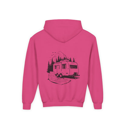 Adventure Awaits Youth Hooded Sweatshirt