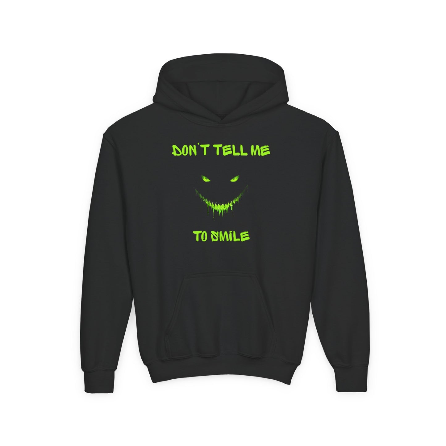 Don't Tell Me to Smile Youth Hoodie