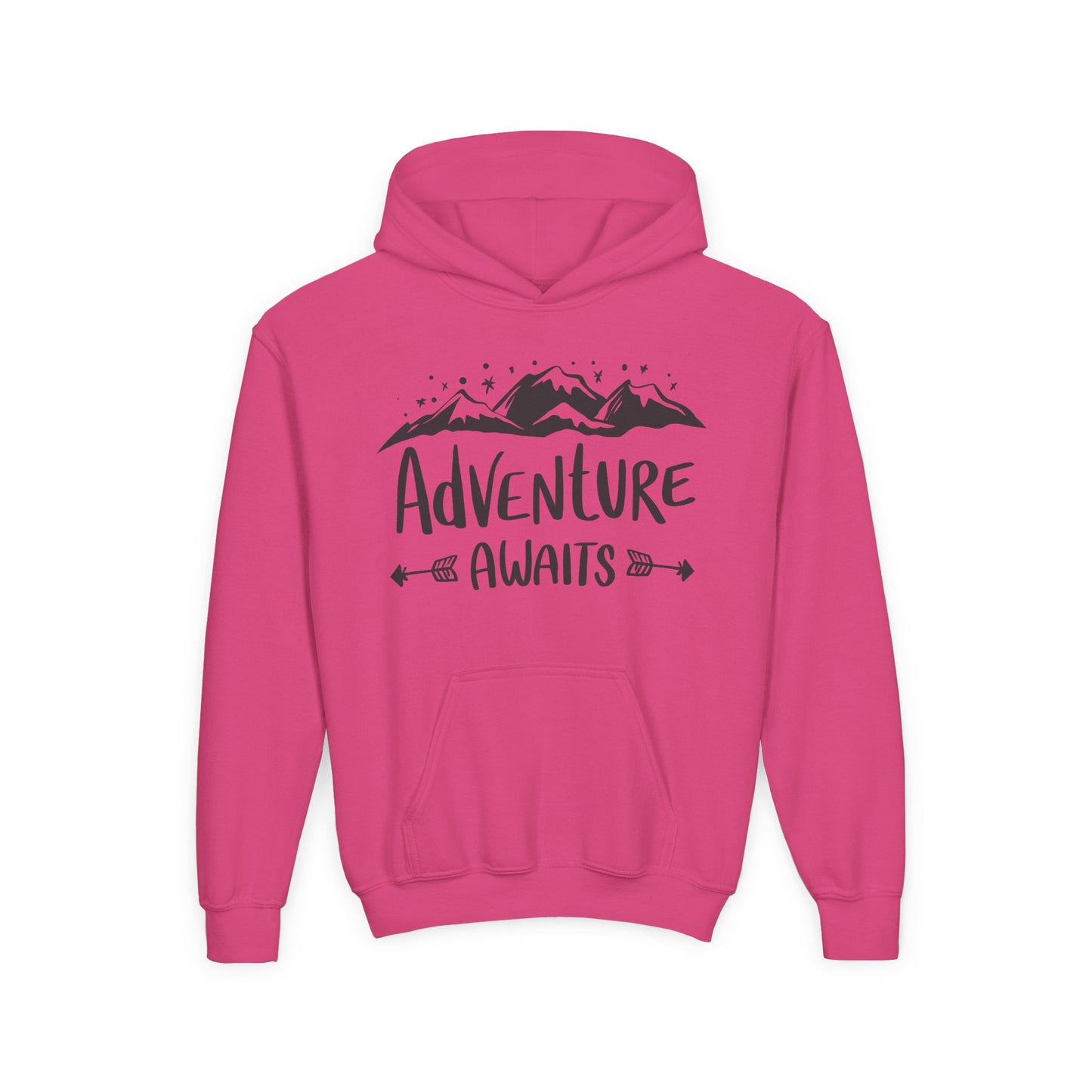 Adventure Awaits Youth Hooded Sweatshirt