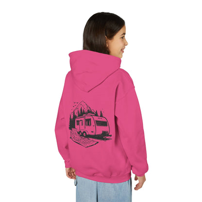 Adventure Awaits Youth Hooded Sweatshirt