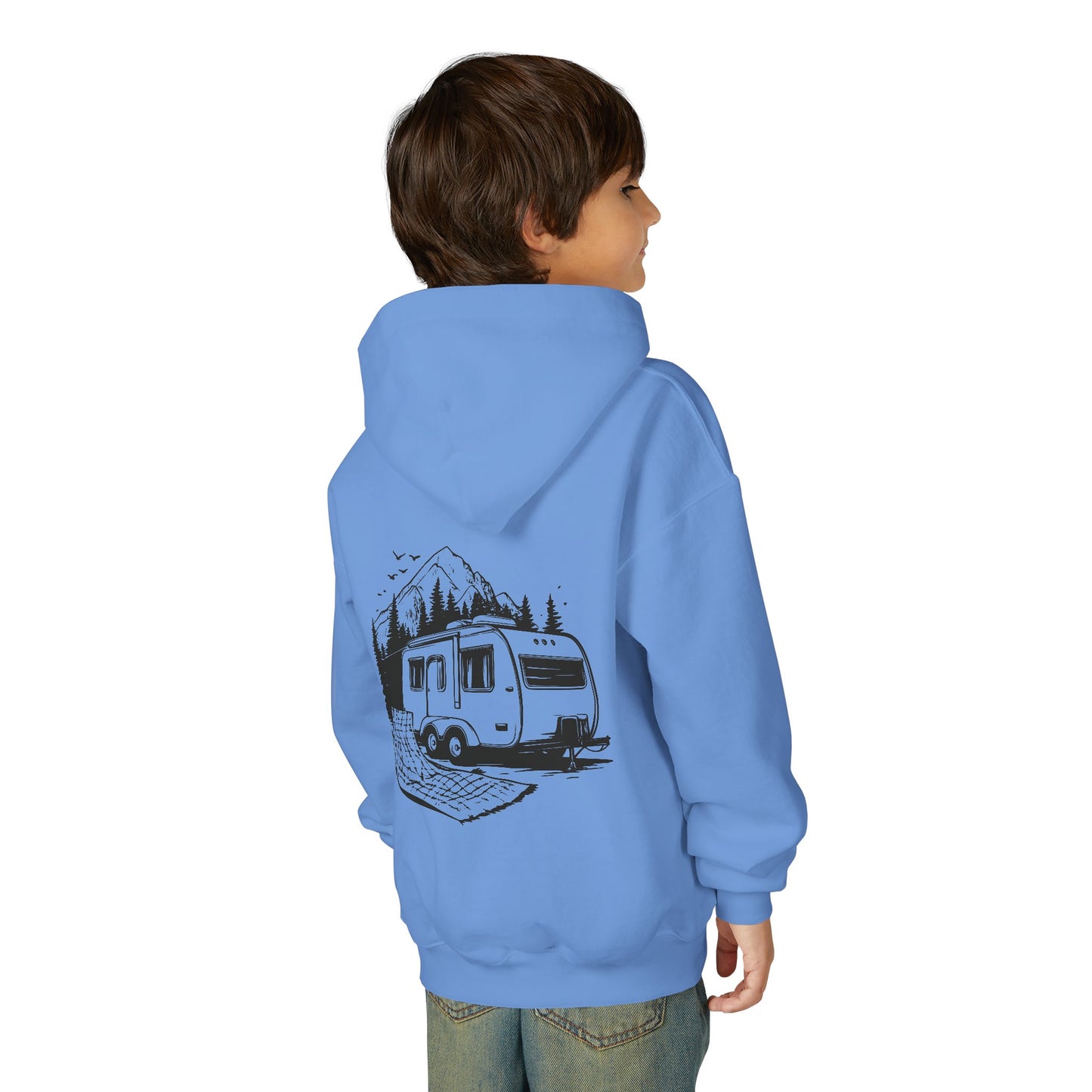 Adventure Awaits Youth Hooded Sweatshirt