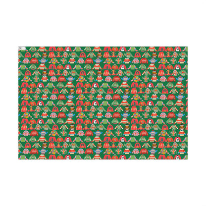 Ugly Sweater Holiday Gift Wrap