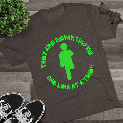 Amputee Humor, Bold Statement Tee, Unisex Humor Graphic Shirt, Casual Jokes Apparel, Fun Gift for Friends, Outspoken Style T-Shirt.