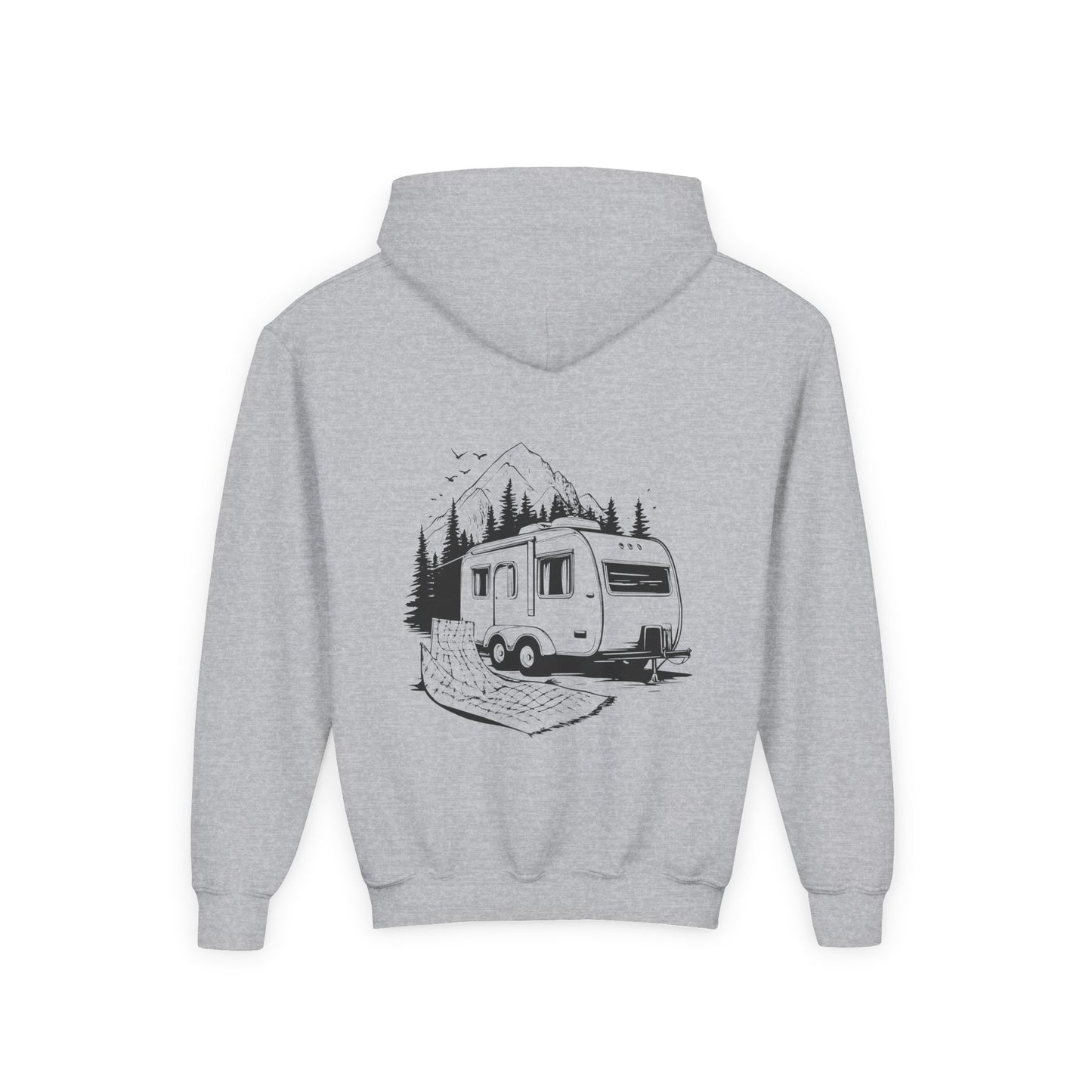 Adventure Awaits Youth Hooded Sweatshirt