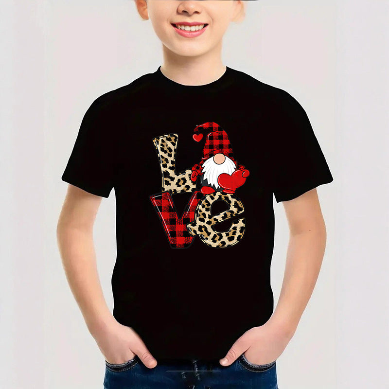Cotton Christmas Children's Short Sleeve T-Shirt