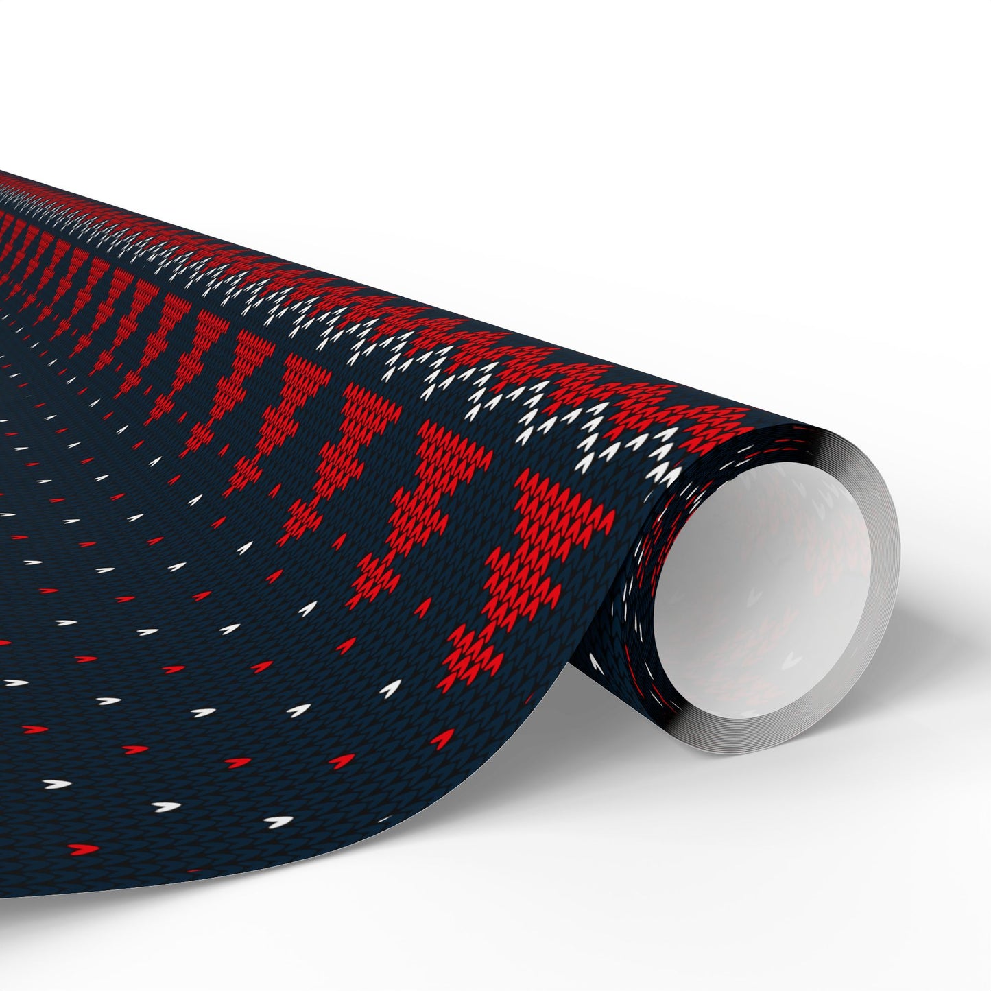 Festive Christmas Sweater Wrapping Paper Roll for Holidays