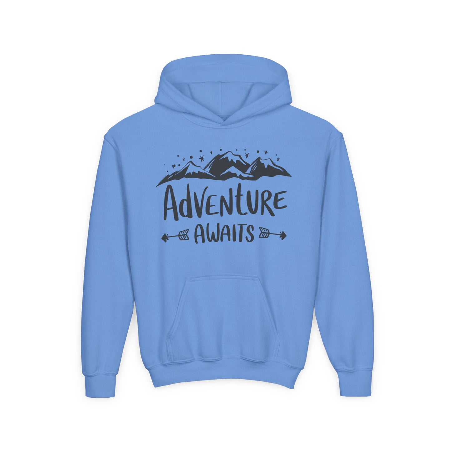 Adventure Awaits Youth Hooded Sweatshirt
