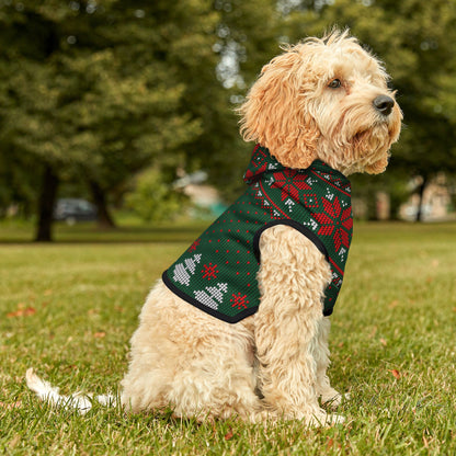 Green Ugly Sweater Hoodie for Pets