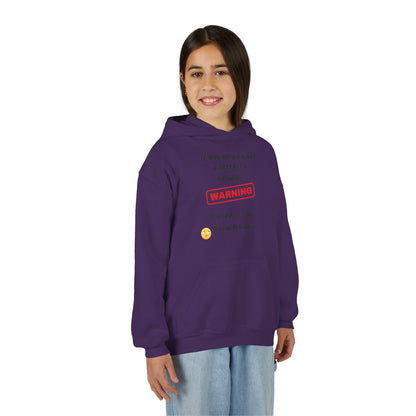 Sarcastic Answer Youth Heavy Blend Hooded Sweatshirt