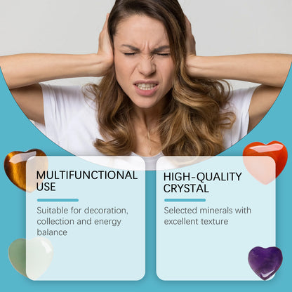 Love Crystal Healing Stone Set
