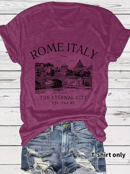 Rome, Italy Short-Sleeved T-Shirt