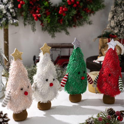 Creative Christmas tree shaped figurine decorations for Christmas