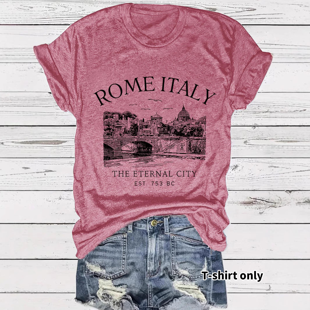 Rome, Italy Short-Sleeved T-Shirt