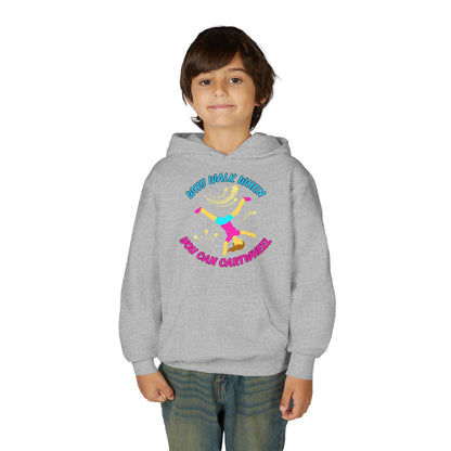 Colorful Youth Hoodie - 'Why Walk When You Can Cartwheel' - Fun Sweatshirt for Kids, Birthday Gift, Sportswear, Playful Style, [...]