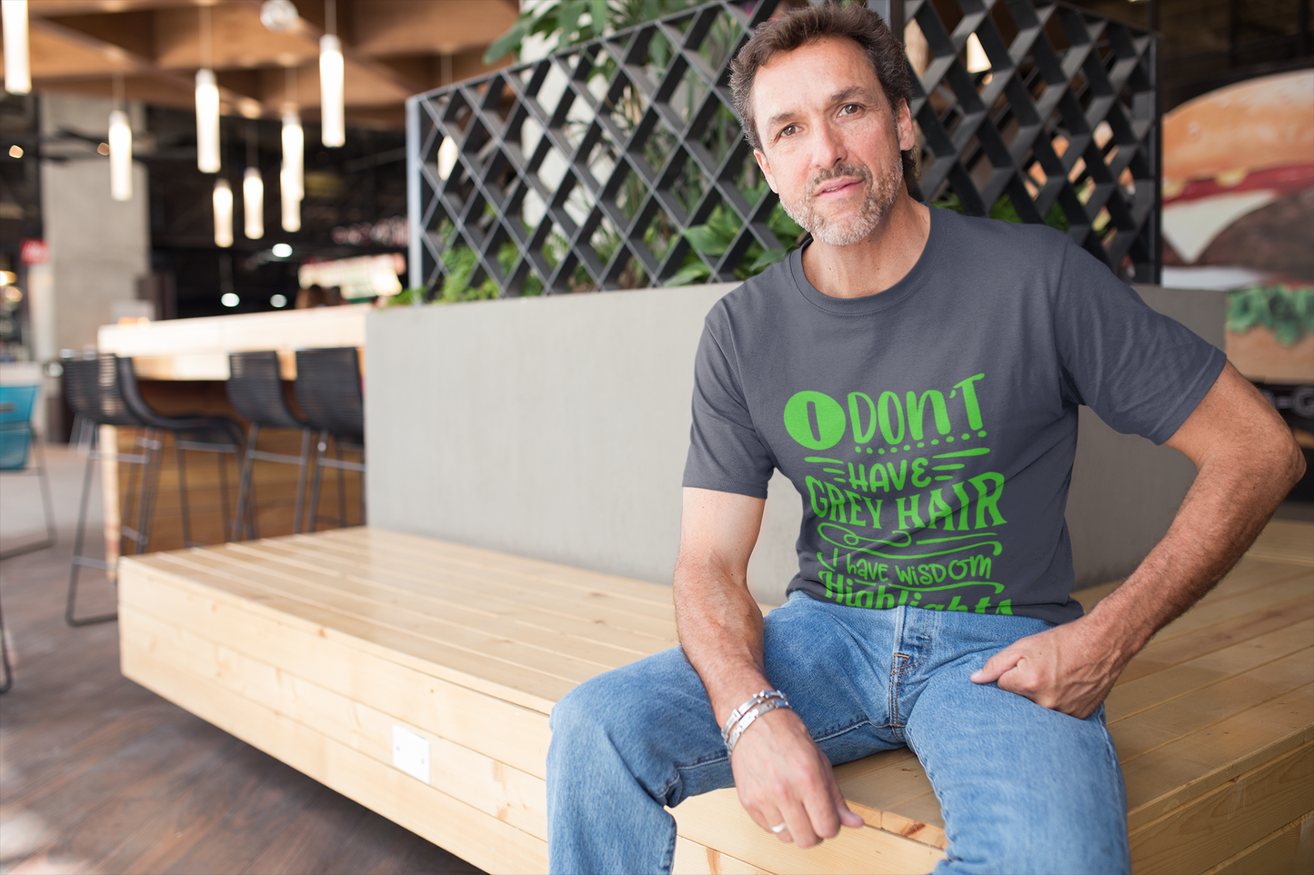 Wisdom Highlights Tee, Funny Graphic T-Shirt for Adults, Perfect Gift for Birthdays, Casual Wear, Humor Shirt