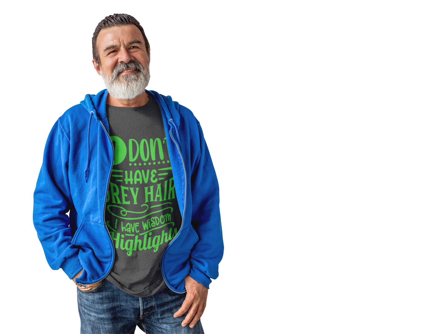 Wisdom Highlights Tee, Funny Graphic T-Shirt for Adults, Perfect Gift for Birthdays, Casual Wear, Humor Shirt