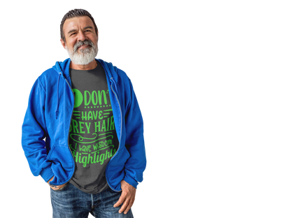 Wisdom Highlights Tee, Funny Graphic T-Shirt for Adults, Perfect Gift for Birthdays, Casual Wear, Humor Shirt