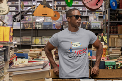 Fun Pain Level Unisex Tri-Blend Crew Tee