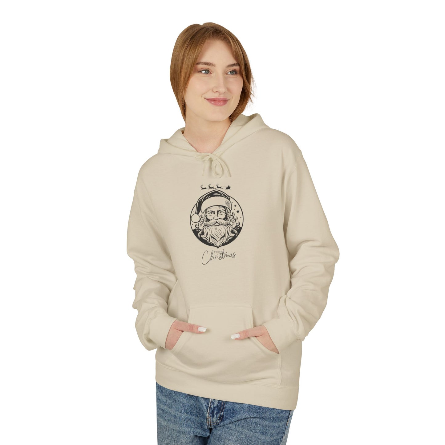 Christmas Cozy Graphic Hoodie for All Seasons, Perfect for Holidays, Gift Idea, Casual Wear, Stay Warm, Unisex Fashion
