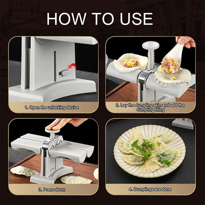 Dumpling Maker household dumplings fancy pinch dumpling machine artifact set small dumpling two-end mold