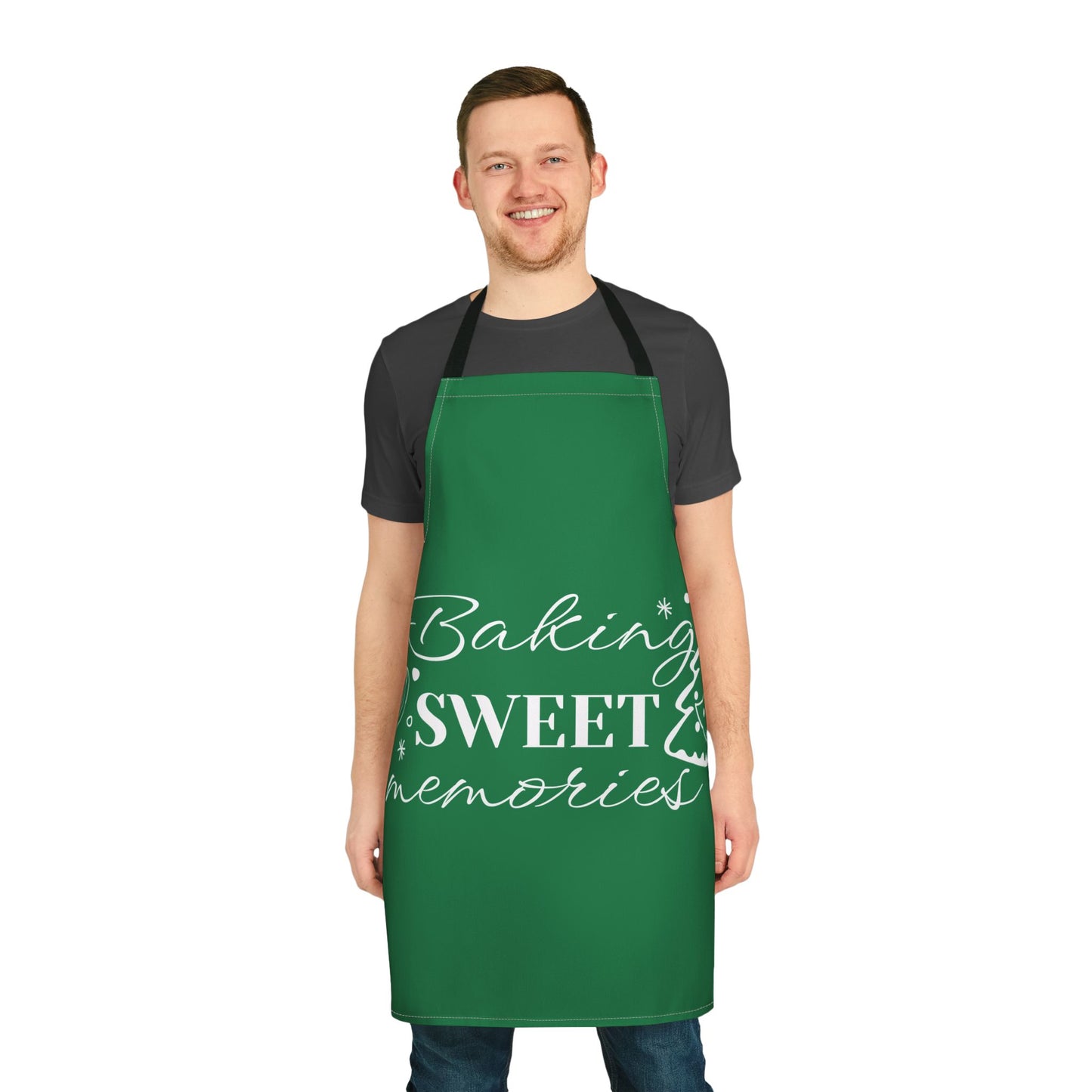 Holiday Baking Apron - "Baking Sweet Memories"