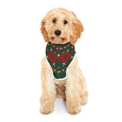 Green Ugly Sweater Hoodie for Pets
