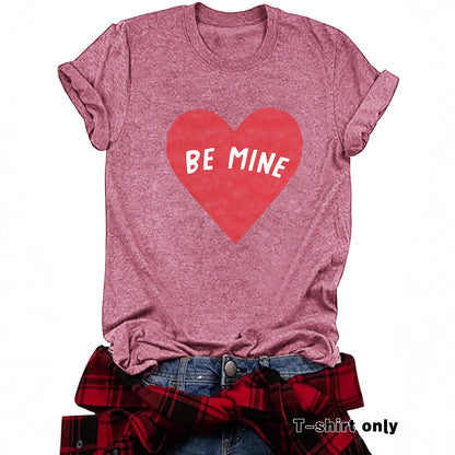 BE MINE Printed Short Sleeve