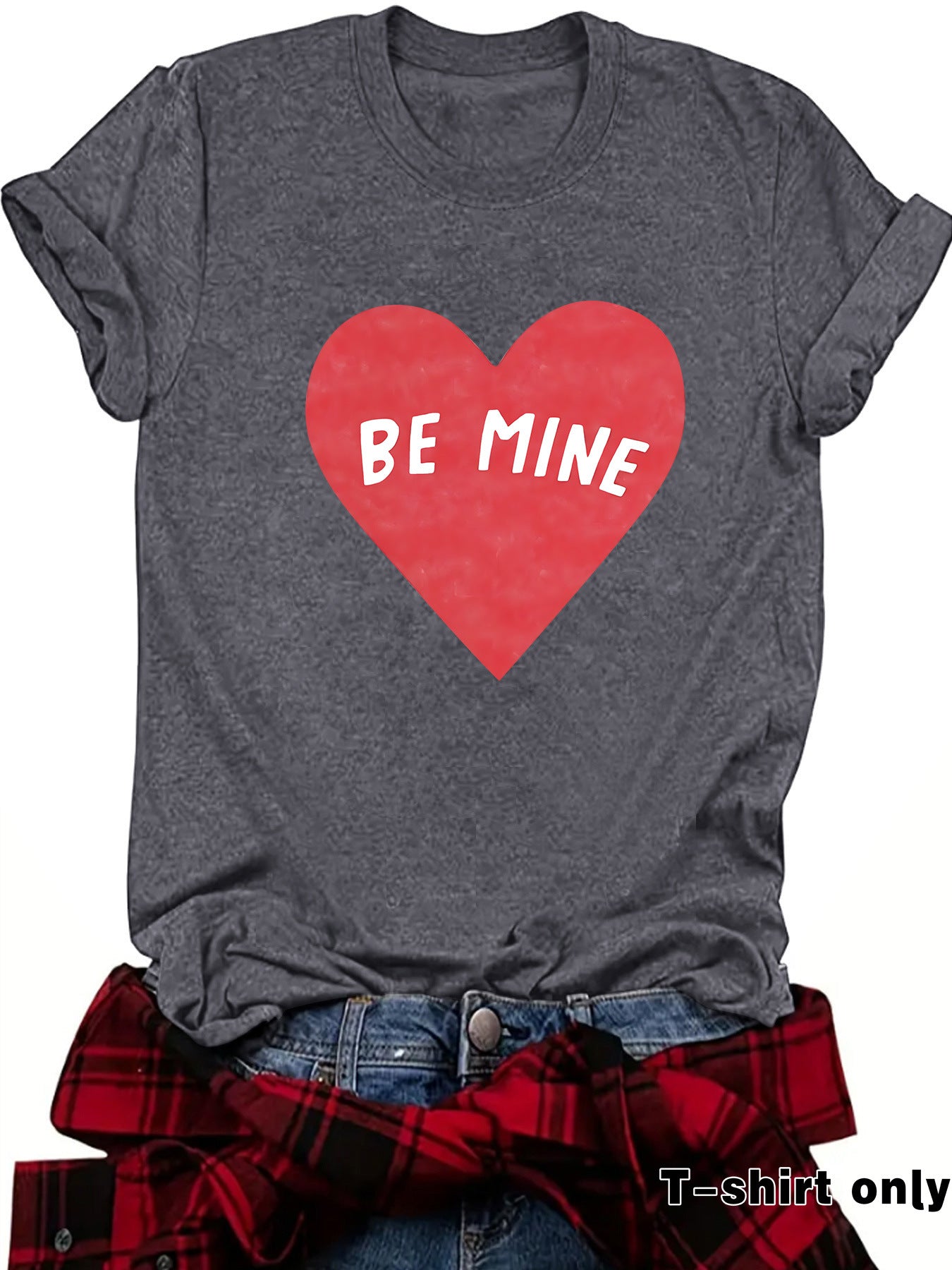 BE MINE Printed Short Sleeve