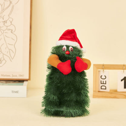 Dancing Christmas Tree Swinging and Rotating Music Electric Children's Toys Christmas Gift Pendulum