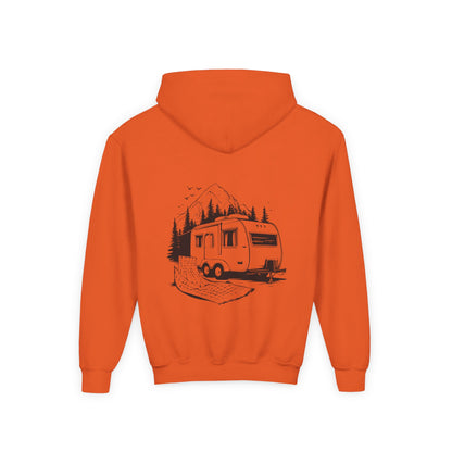 Adventure Awaits Youth Hooded Sweatshirt