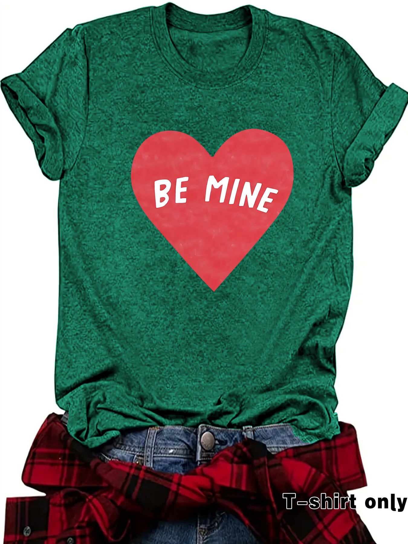 BE MINE Printed Short Sleeve