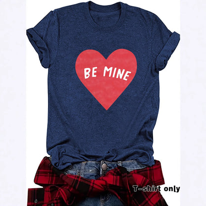 BE MINE Printed Short Sleeve