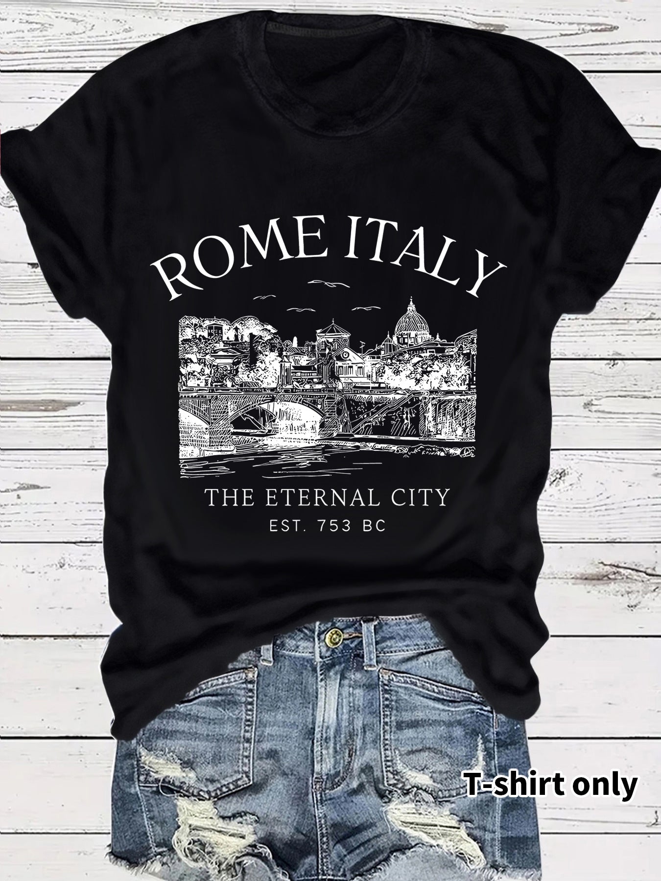 Rome, Italy Short-Sleeved T-Shirt