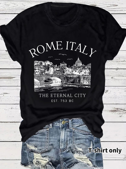 Rome, Italy Short-Sleeved T-Shirt
