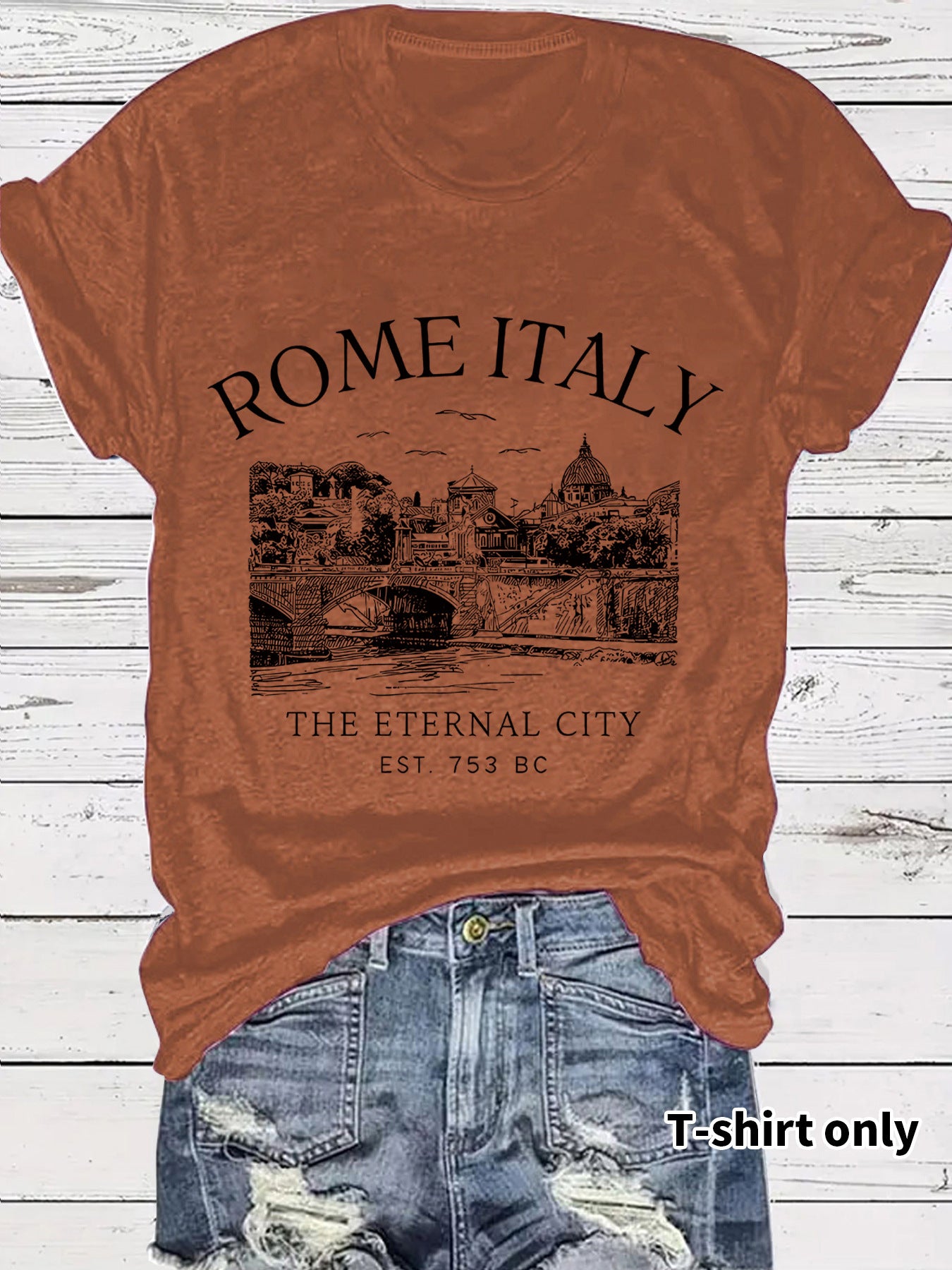 Rome, Italy Short-Sleeved T-Shirt