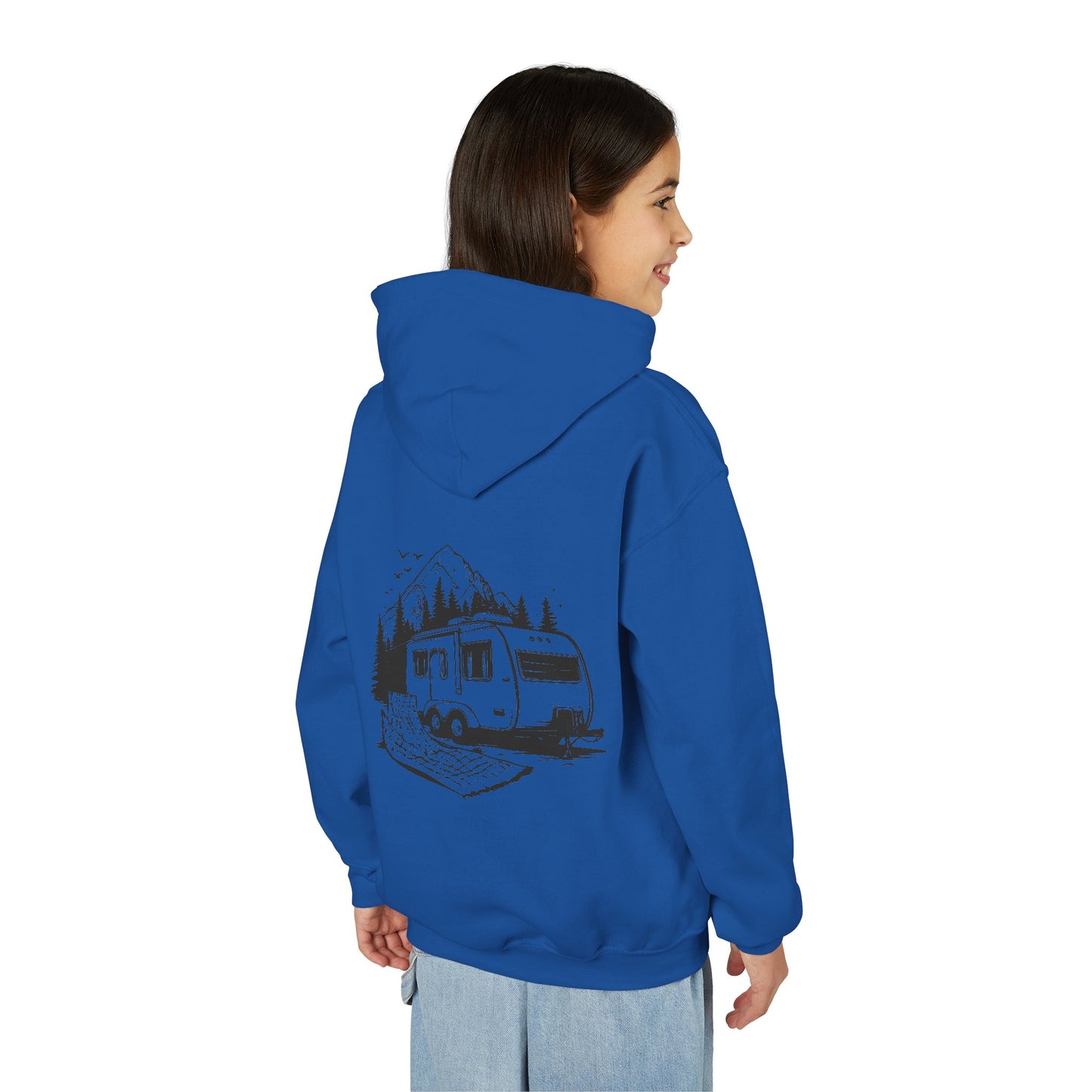 Adventure Awaits Youth Hooded Sweatshirt