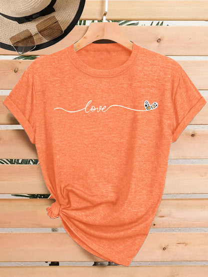 Love printed T-shirt
