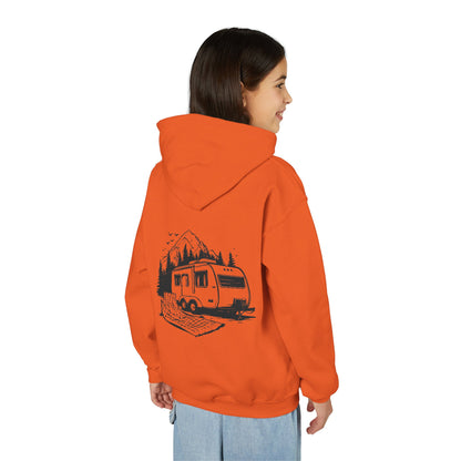 Adventure Awaits Youth Hooded Sweatshirt