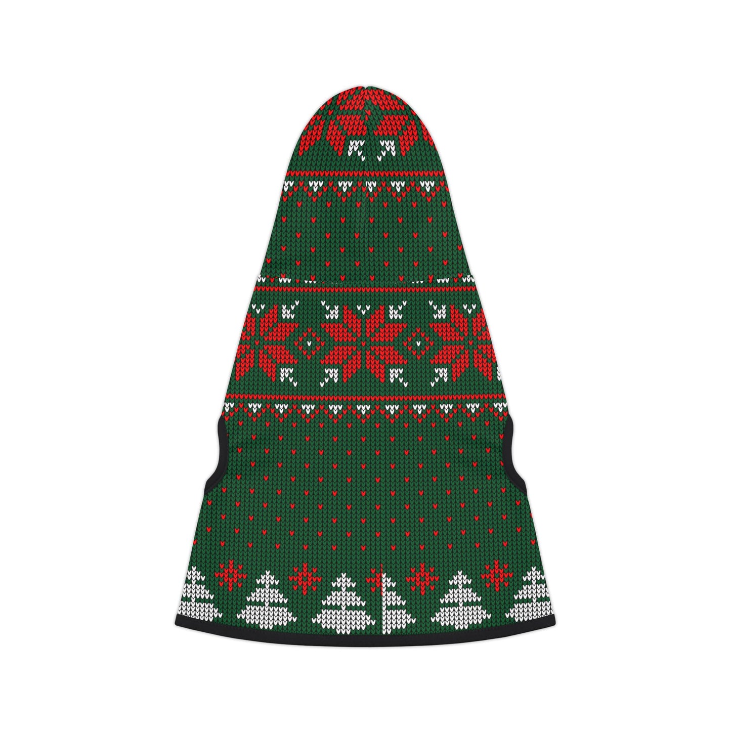 Green Ugly Sweater Hoodie for Pets