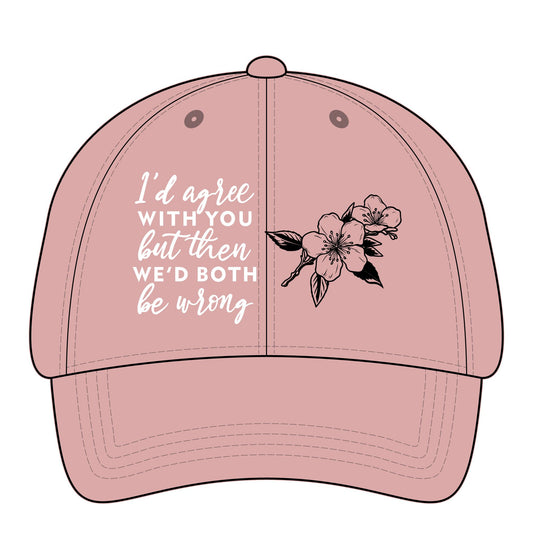 Embroidered Cap with Sarcastic Quote
