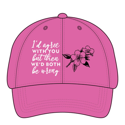 Embroidered Cap with Sarcastic Quote