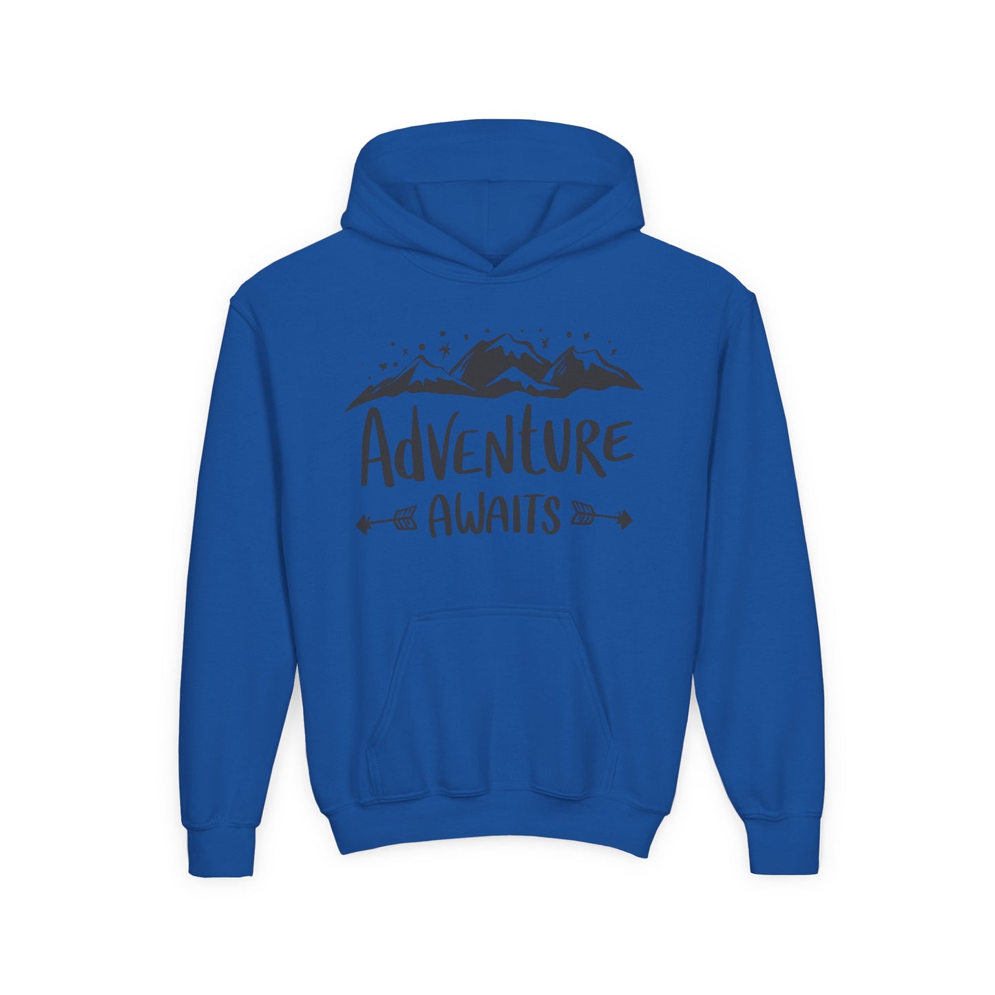 Adventure Awaits Youth Hooded Sweatshirt