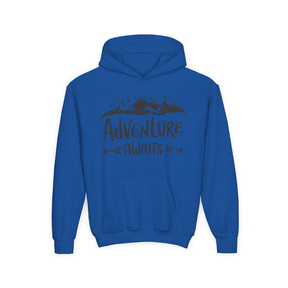 Adventure Awaits Youth Hooded Sweatshirt