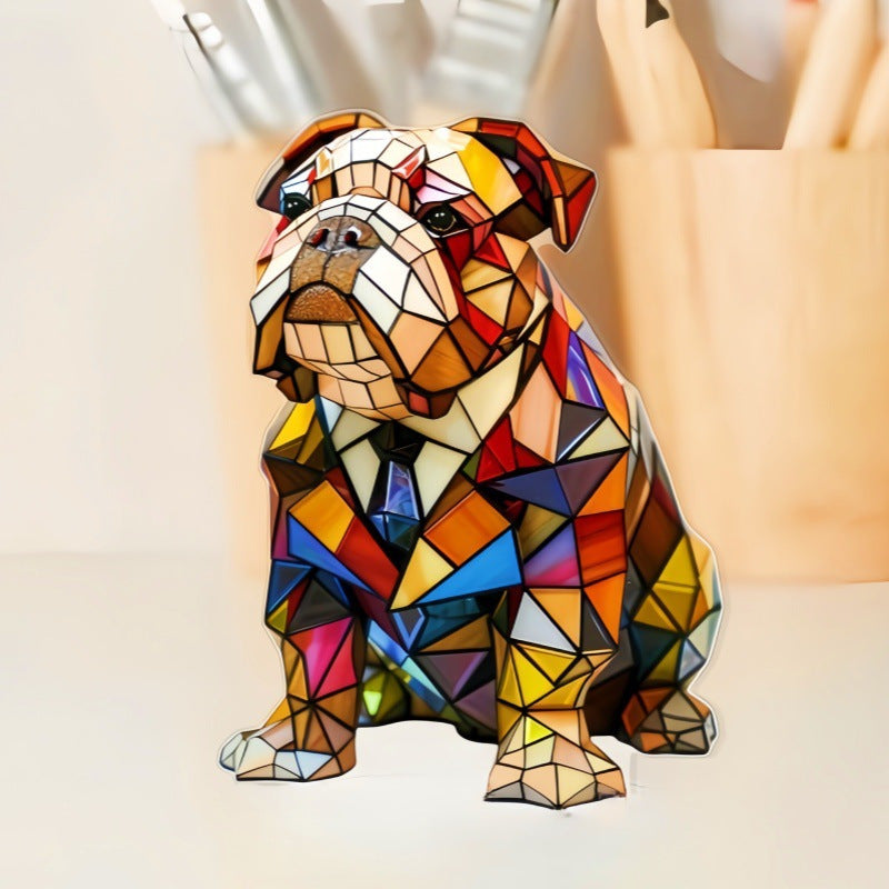 Animal resin LED night light, a cute bedside lamp for living rooms and bedrooms.