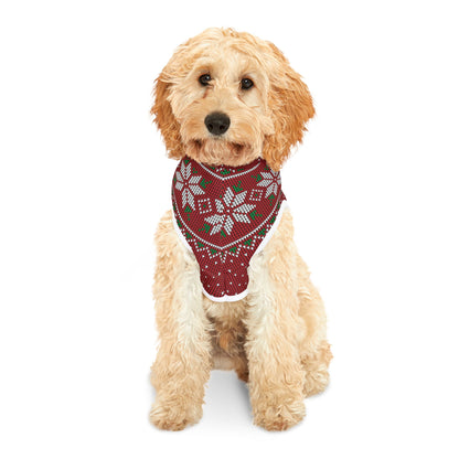 Pet Hoodie - Red Ugly Christmas Sweater for Pets