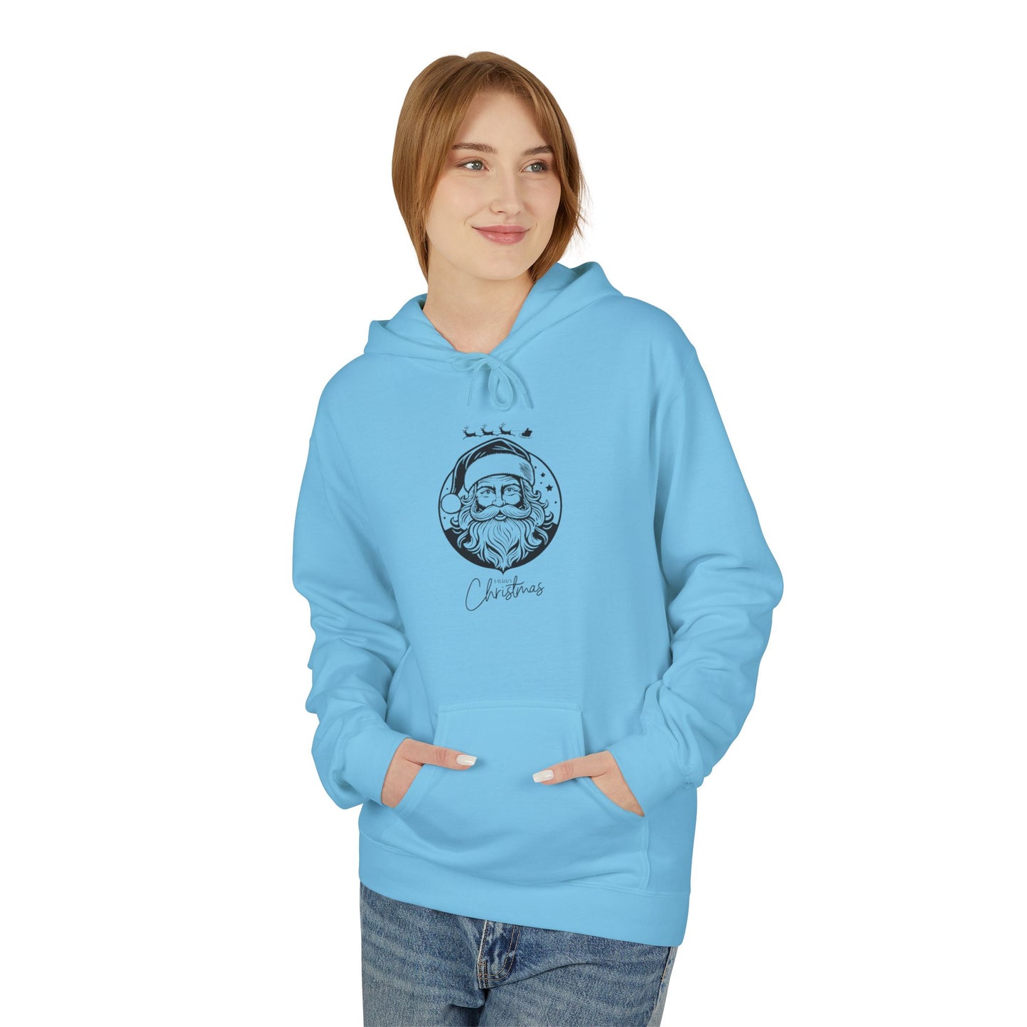 Christmas Cozy Graphic Hoodie for All Seasons, Perfect for Holidays, Gift Idea, Casual Wear, Stay Warm, Unisex Fashion