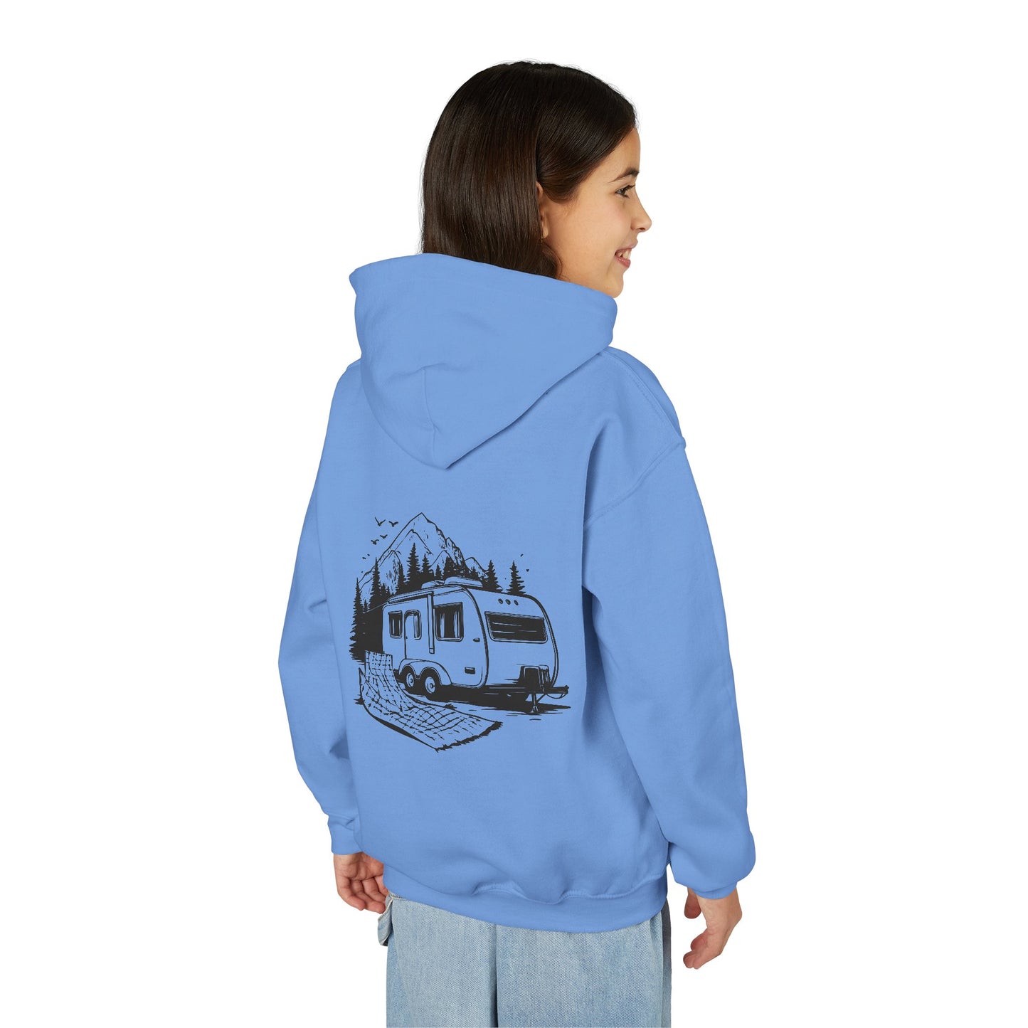Adventure Awaits Youth Hooded Sweatshirt